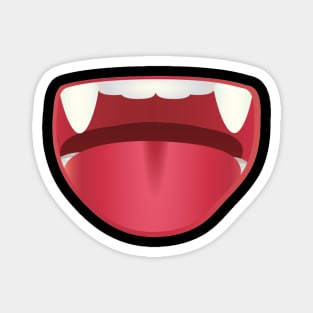 Vampire Dracula Blood Funny Design Magnet