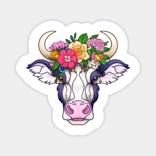 Bohemian cow Magnet