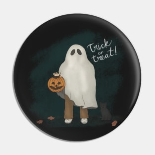 Trick or Treat! (White text) Pin