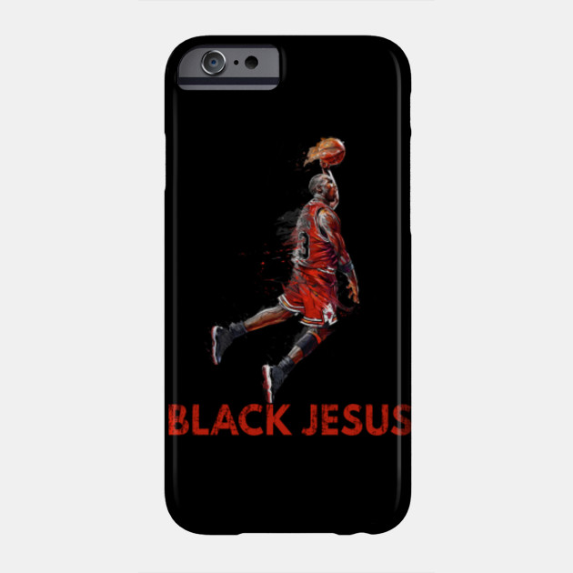 Black Jesus Basketball Phone Case Teepublic