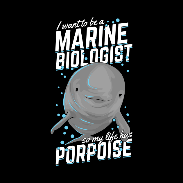 Marine Biology Animal Porpoise Biologist Gift by Dolde08