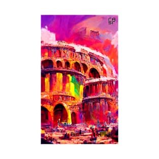 The colosseum of Rome T-Shirt