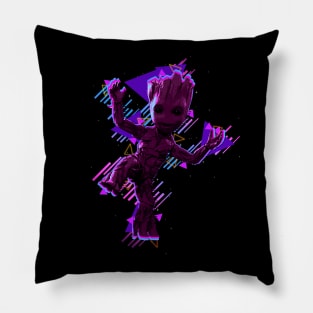 Disco Groot Pillow