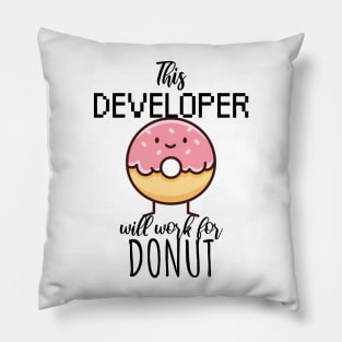 This developer will work for donut Pillow