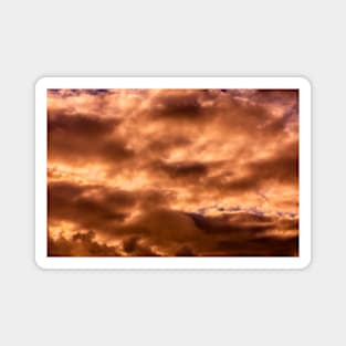 Cloudy Sunset Magnet