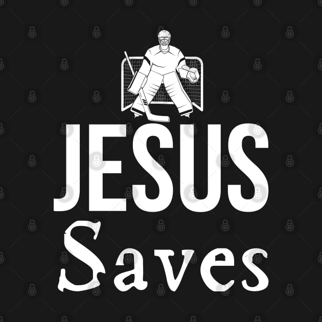 Jesus Saves Goalie by HobbyAndArt