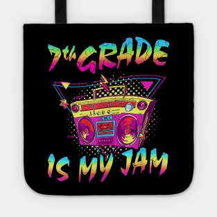 7th Grade Is My Jam First Day Of School Tote