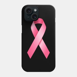 Breast Cancer awareness pink ribbon Phone Case