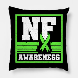 NF Awareness Neurofibromatosis Schwannomatosis Warrior Pillow