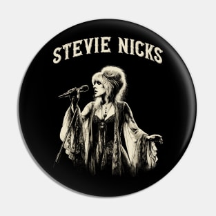 Stevie Nicks Pin