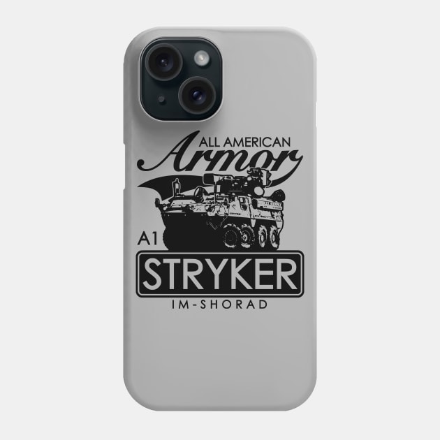 Stryker A1 IM-SHORAD Phone Case by Firemission45