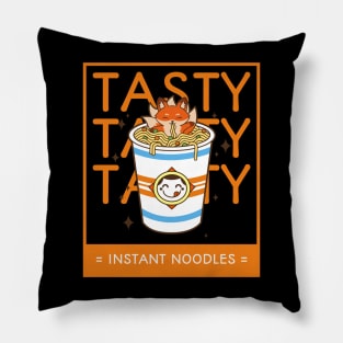 tasty instant ramen Pillow