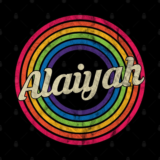 Alaiyah - Retro Rainbow Faded-Style by MaydenArt