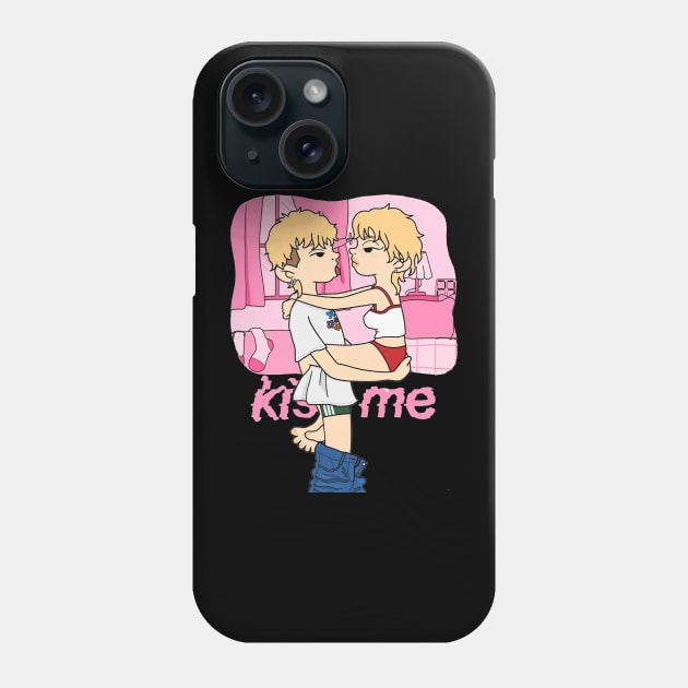 kiss me Phone Case by Ranger Verg