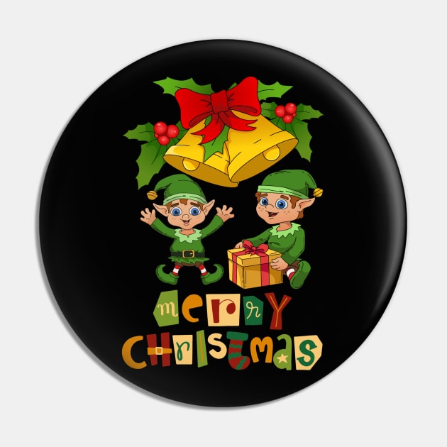 Merry Christmas Pin by Gersth