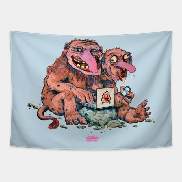 Internet Troll Tapestry by Bearded Tales Of Woe