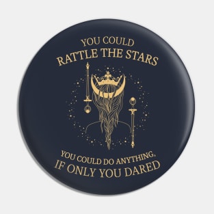 Acotar bookish dark romance and fantasy book nerd Pin