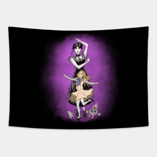 Dancing Scream Queens Tapestry