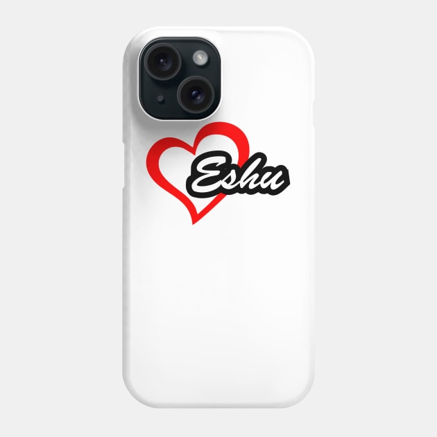 Heart Eshu Elegua Phone Case by Korvus78