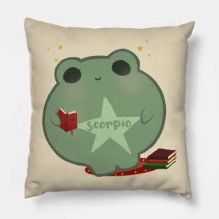 Scorpio Froggy Pillow