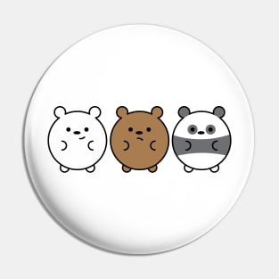 THREE BEARS Pin