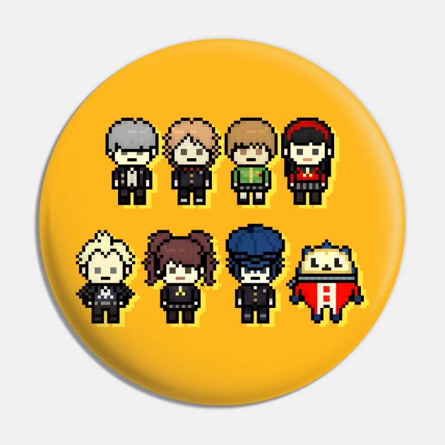 P4 Cast Pin by Tatsu_chan