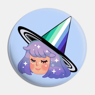 Gay Witch Pride Pin