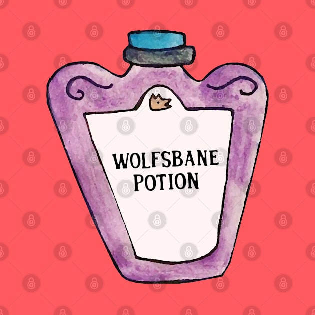 Wolfsbane Potion by staceyromanart