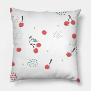 Cherry Pattern Pillow