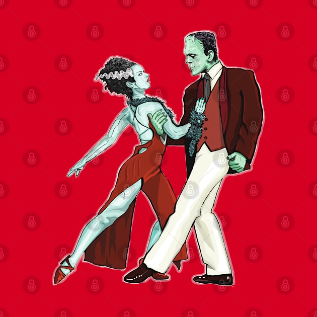 The Frankenstein Tango by FanboyMuseum