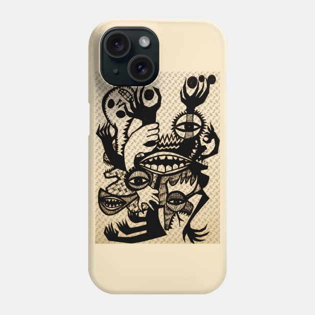 Babylon System is the Vampire Phone Case by Tony Cisse Art Originals