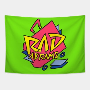 RAD ABRAMS Skateboard Attorney Tapestry