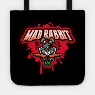 Halloween Mad Rabbit Design Tote