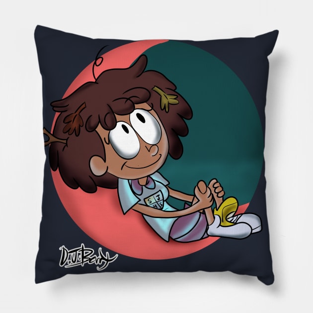 Anne on the Moon Pillow by D.J. Berry