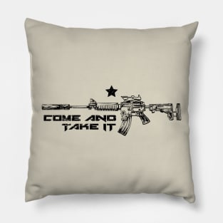 Come and Take It - Distressed Pillow