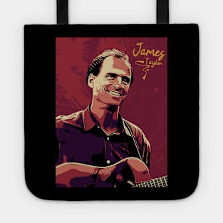 james taylor, 1980s | Vintage poster Tote