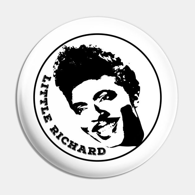 LITTLE RICHARD - Rock'n'Roll Icon Pin by RCDBerlin