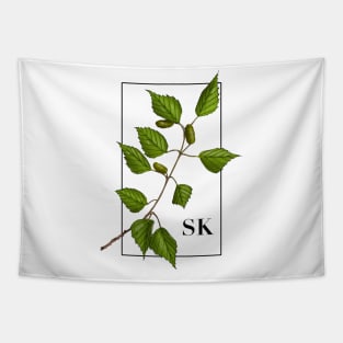 Saskatchewan - White Birch Tapestry