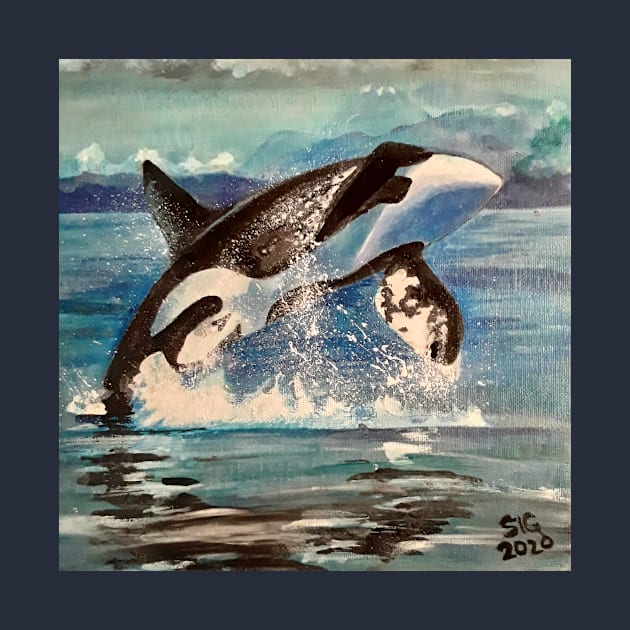 Happy Orca - Orca Strait IV by Signe23