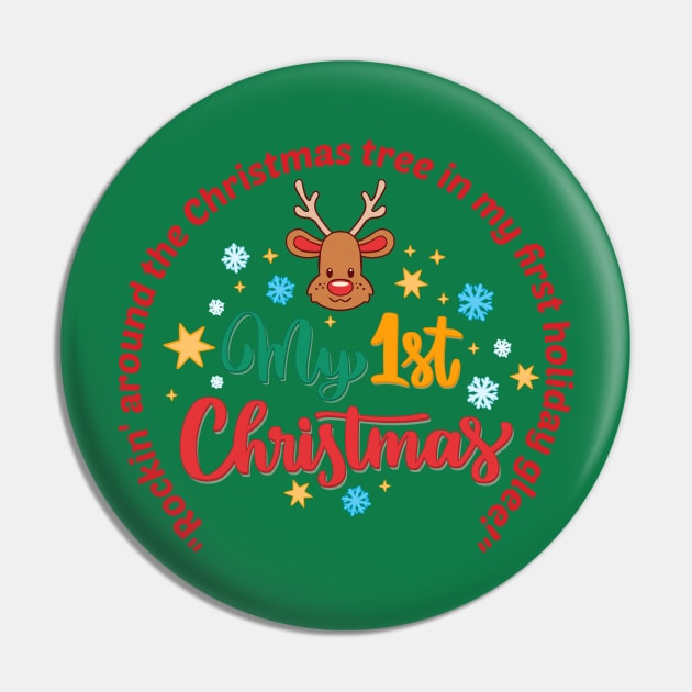 My First Christmas Pin by Hinokart