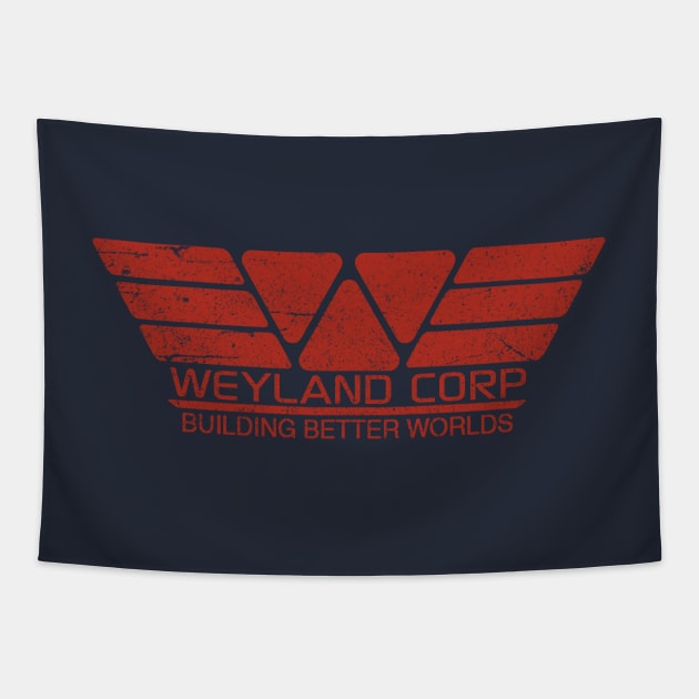 Weyland Corp Tapestry by Alfons