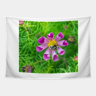 Bee on a flower Tapestry