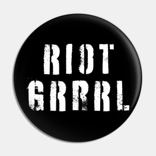 Riot Grrrl Pin