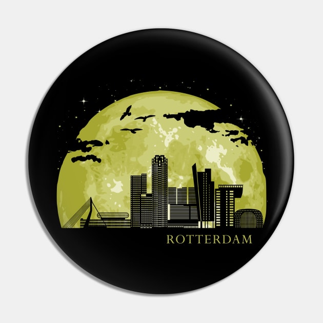 Rotterdam Pin by Nerd_art