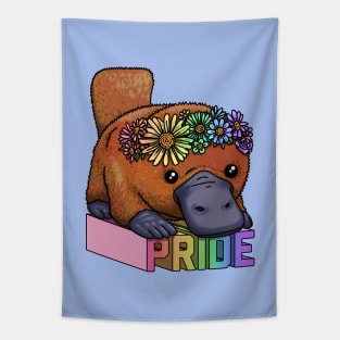 Platypus Pride Tapestry