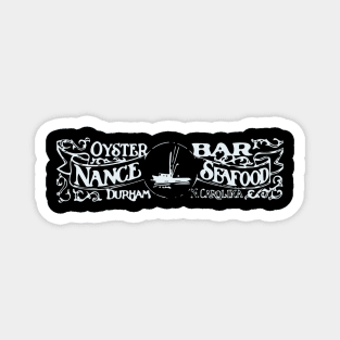 Nance Seafood Oyster Bar | Vintage Durham North Carolina Retro Magnet