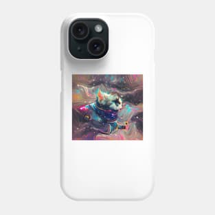 Astronaut Cat Phone Case