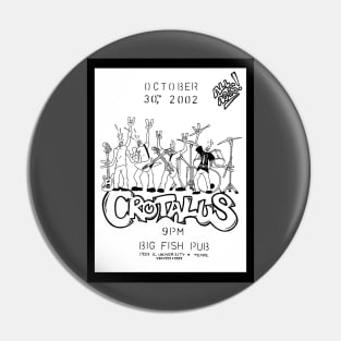 Concert Flyer Pin