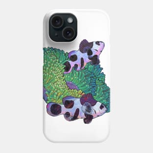 Black and White Clown Fish Phone Case