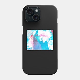 Cyan Magenta :: Patterns and Textures Phone Case